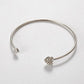 Eva Silver Adjustable Bangle