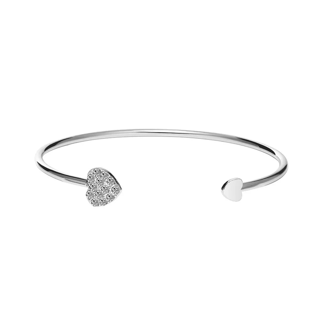 Eva Silver Adjustable Bangle