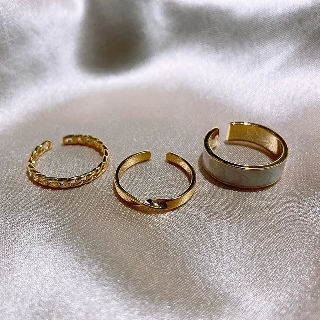 Kaylee 3pcs Adjustable Ring Set