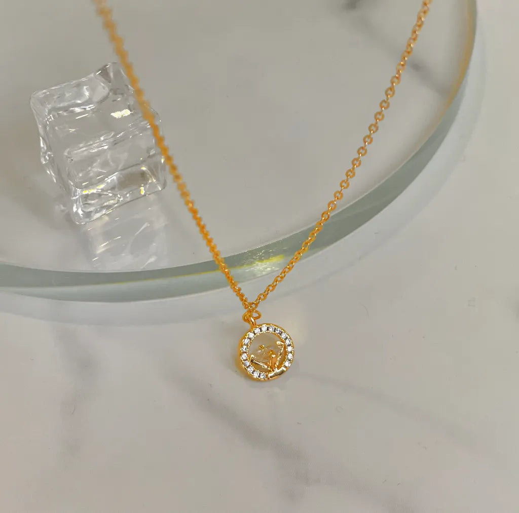 18k Gold Plated Serenity Diamond