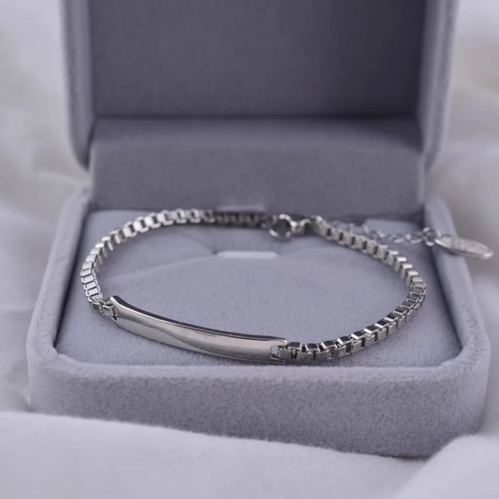 Life Is Simple Bracelet - Stainless Steel