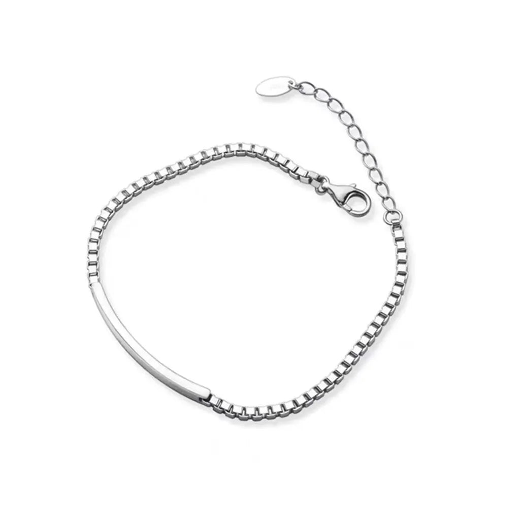 Life Is Simple Bracelet - Stainless Steel