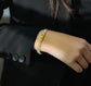 Gold Plated Kelsey Trio Shine Bracelet