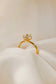 S925 Quinn Adjustable Ring (Gold)